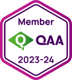 QAA membership badge