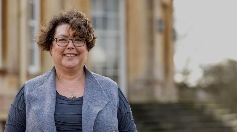 Vice-Chancellor Professor Sue Rigby at Newton Park campus