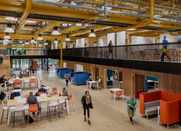 Interior shot of Locksbrook Campus
