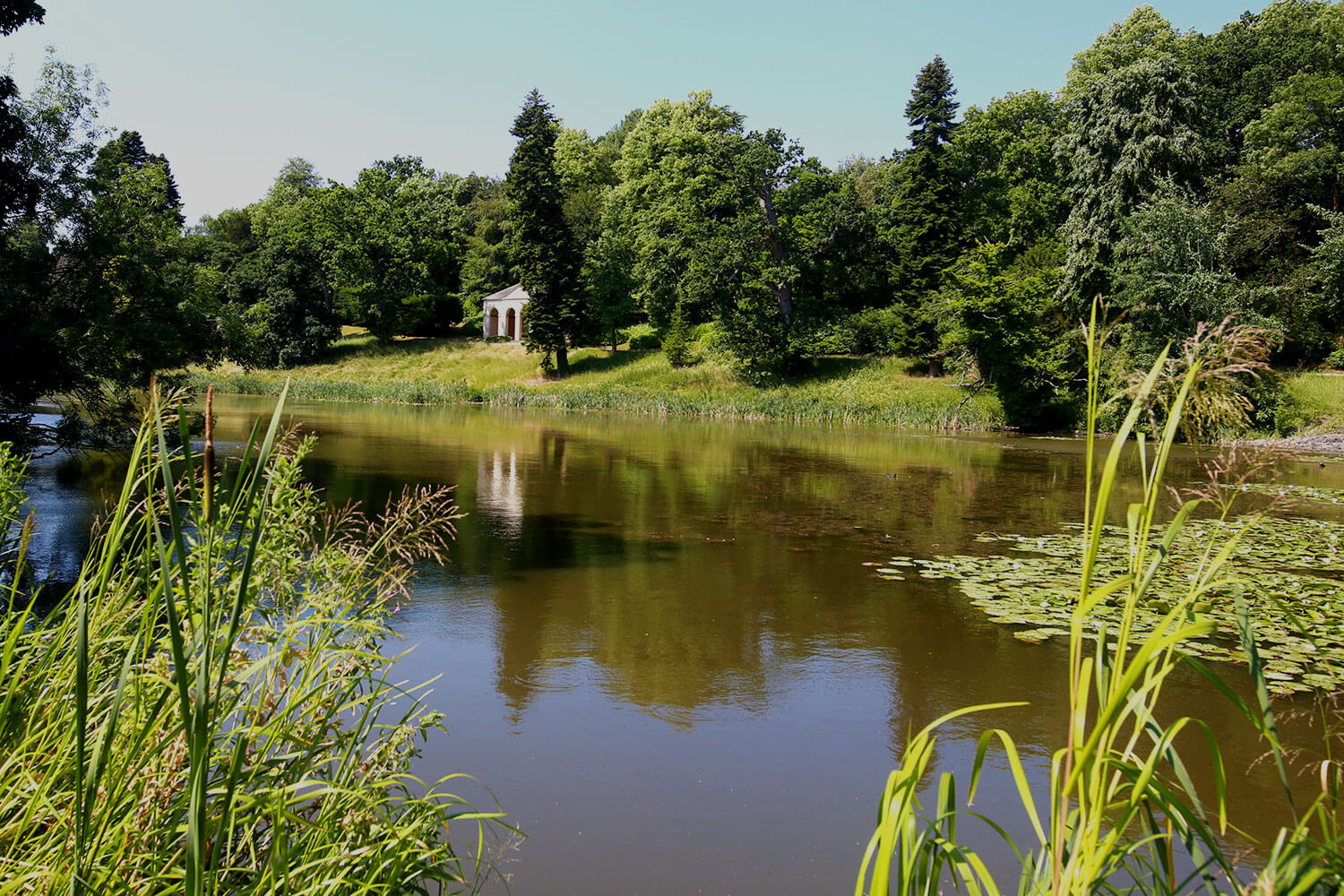 Lake at Newton Park campus