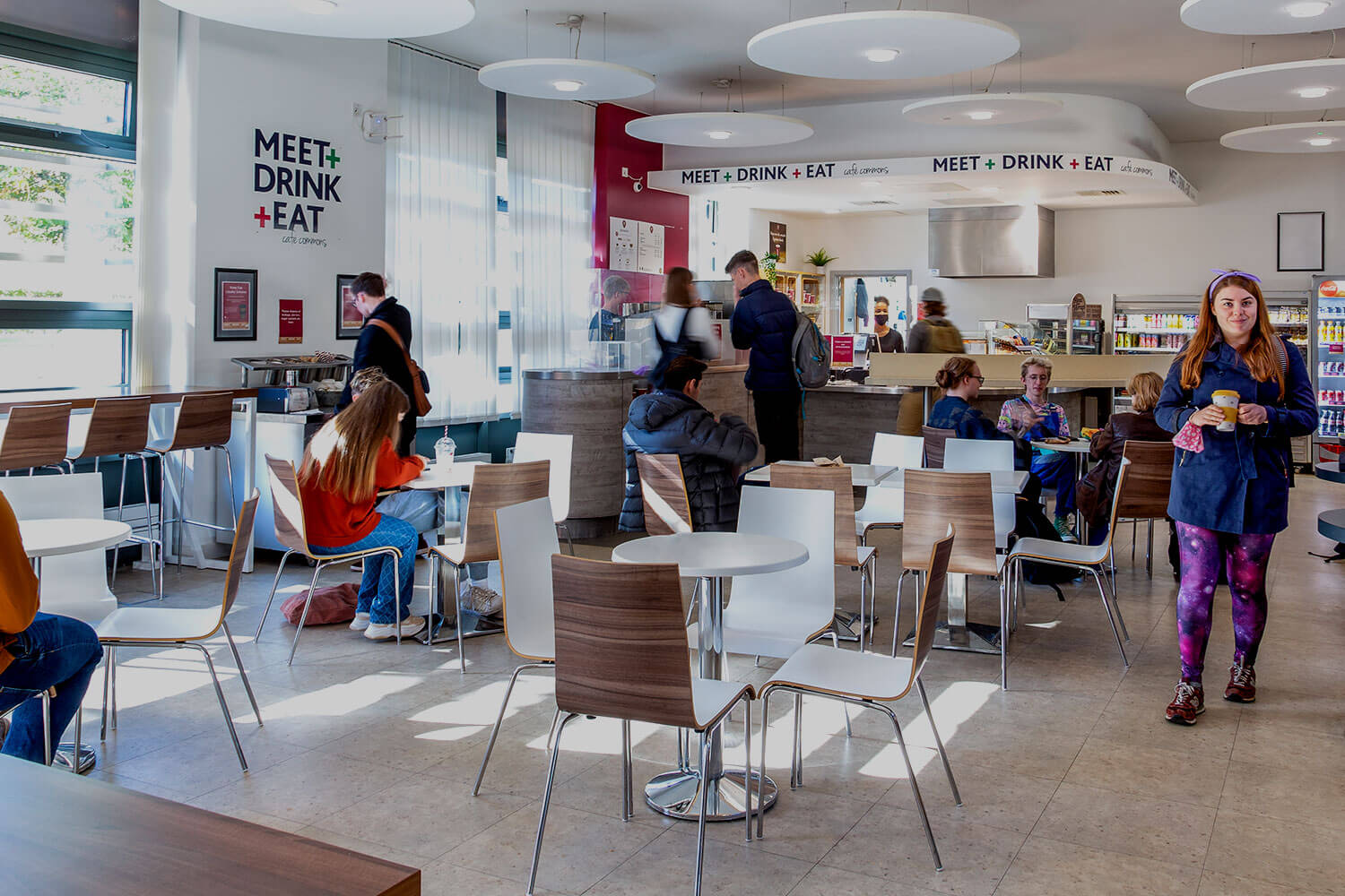The new COSTA cafe in Commons building