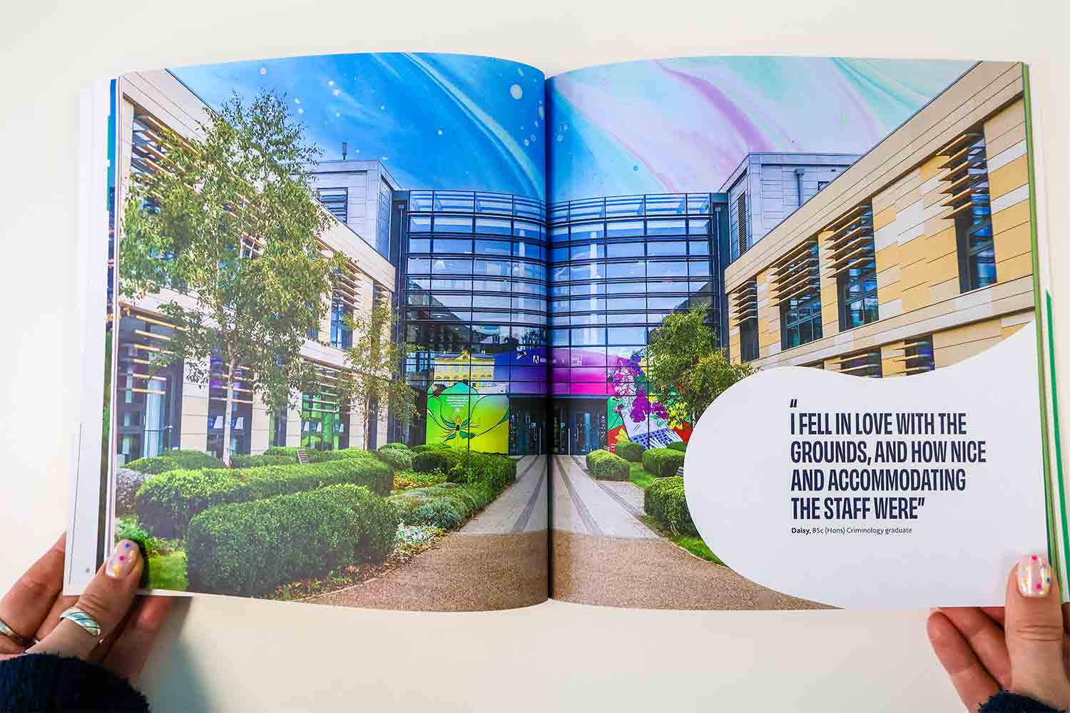 UG Prospectus being read