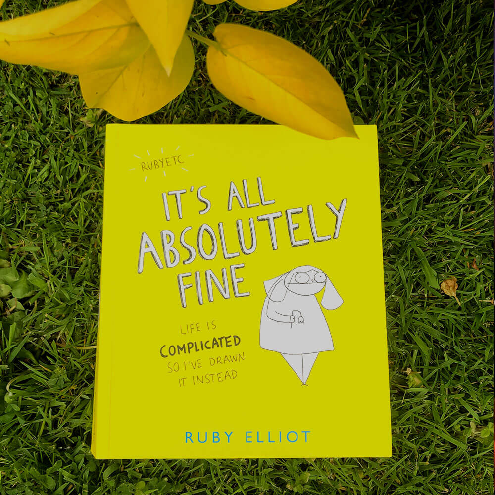 Book jacket for It's absolutely fine by Ruby Elliot