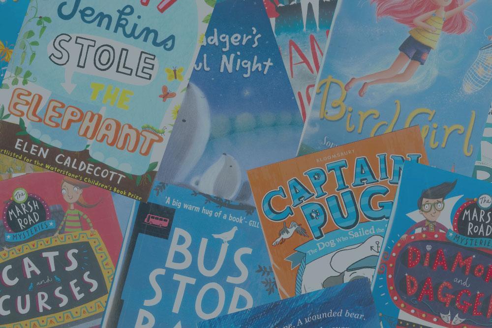 Montage of book covers