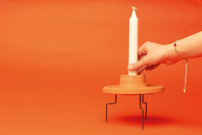Candle stick holder by Maggie David
