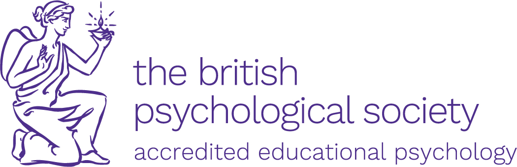 The logo for BPS accreditation for Educational Psychology