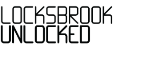 Capital letters saying 