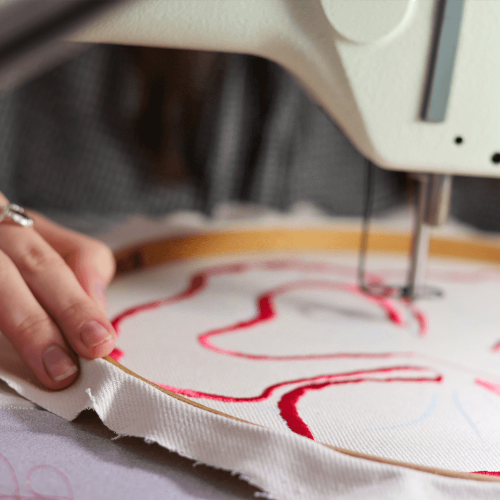 Freehand Machine Embroidery