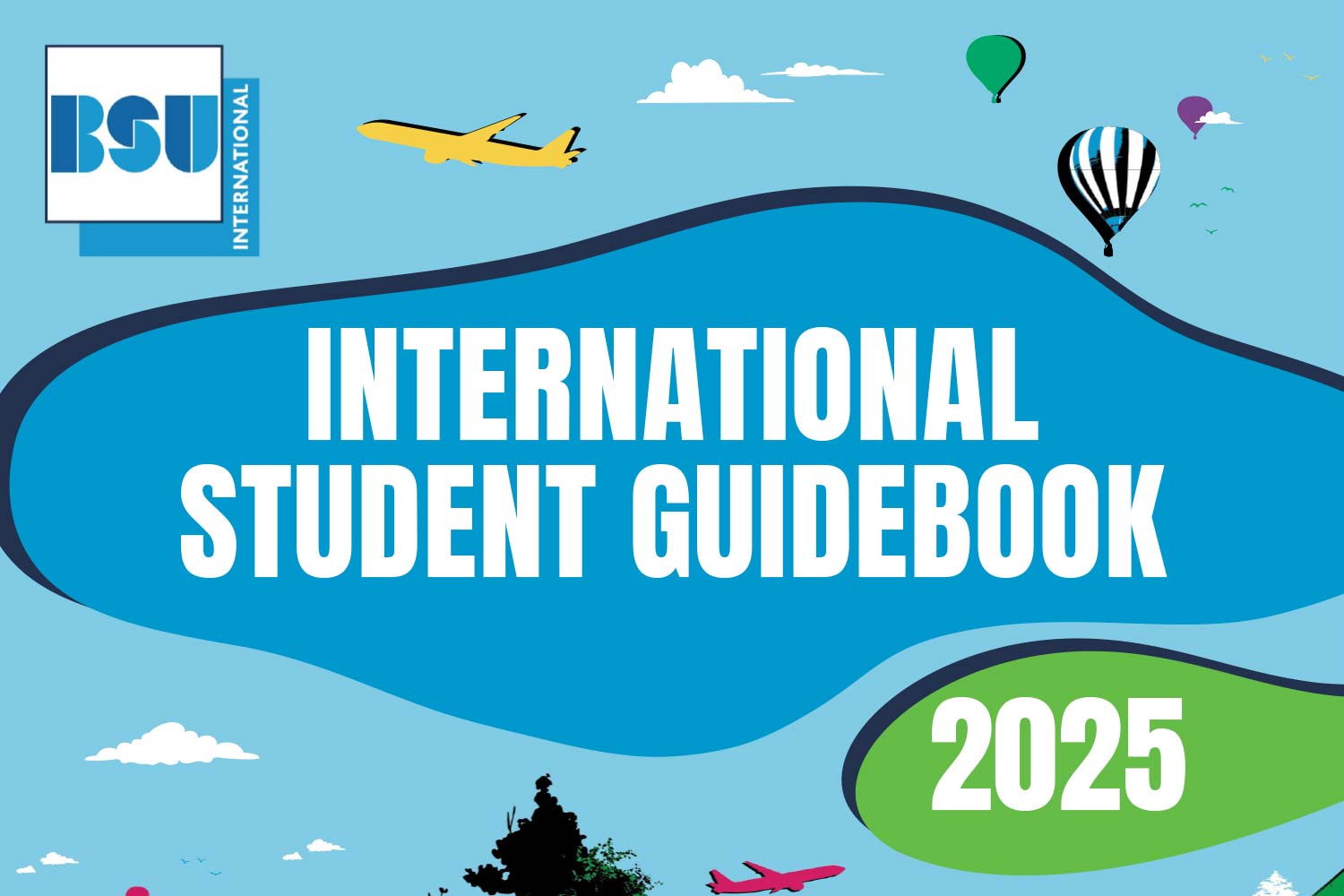 International student guidebook 2025 cover