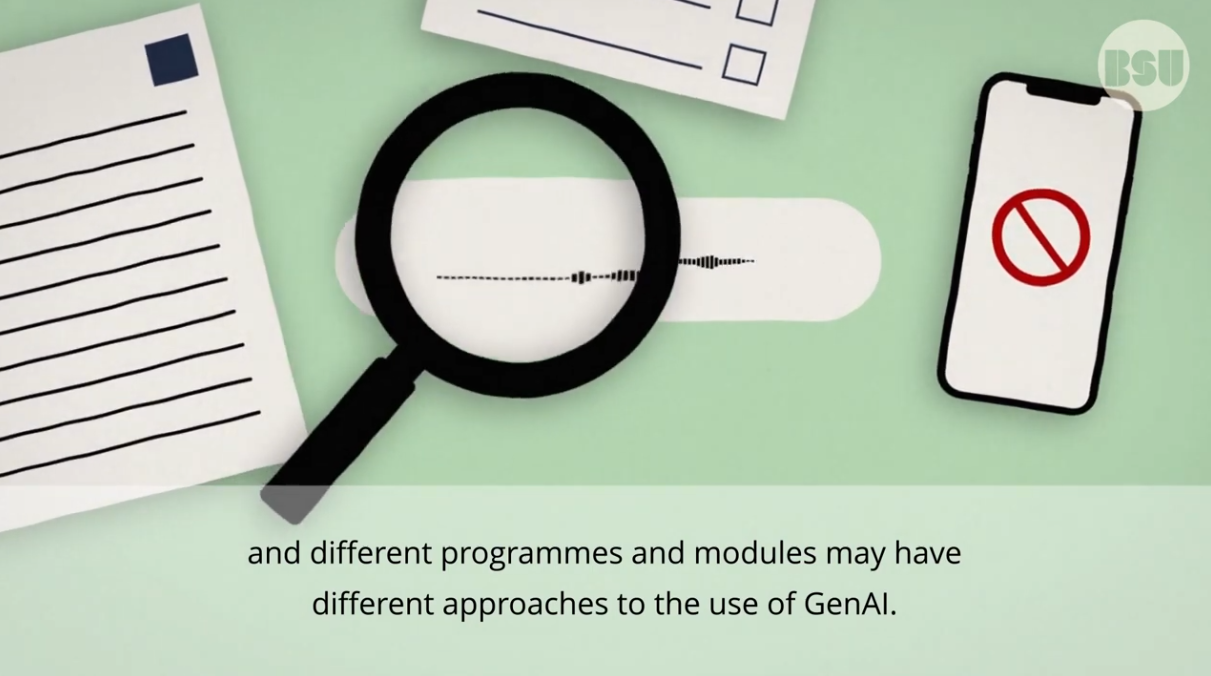Thumbnail for the YouTube video help available for using GenAI.