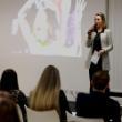 Olympic Gold medallist Amy Williams gives a careers talk