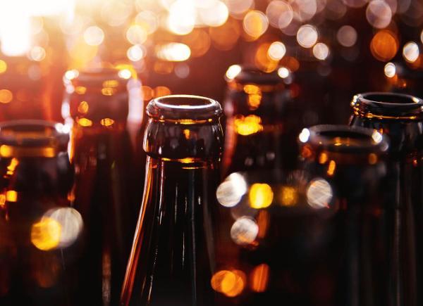 A selection of beer bottles