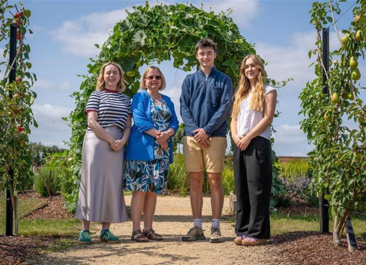 the chancellor of BSU stood with the new SU sabbatical officers