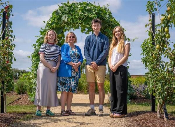 the chancellor of BSU stood with the new SU sabbatical officers