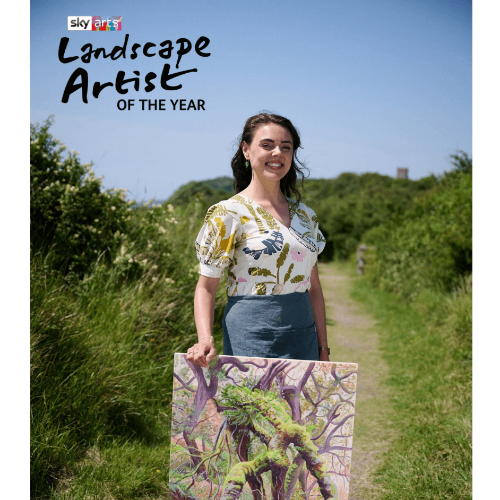 Katie Sims poster for Landscape Artist 