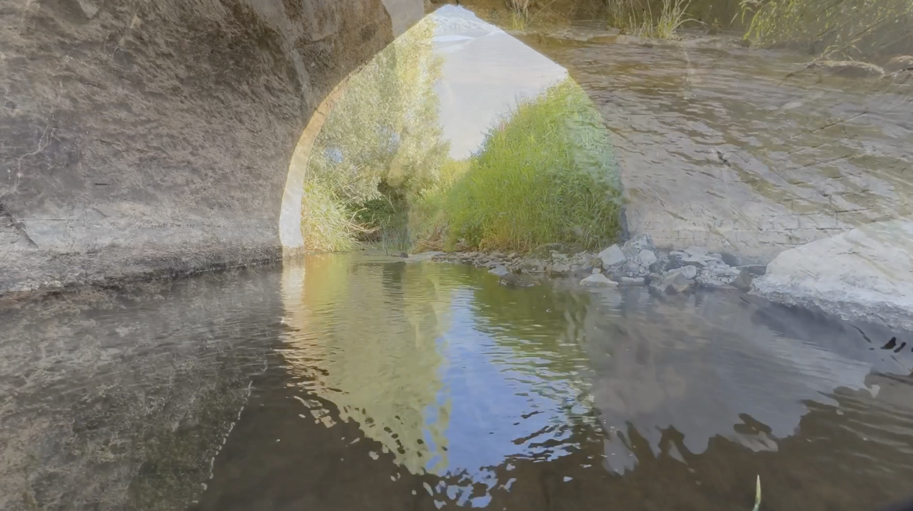 A photo of a tunnel over the River Avon