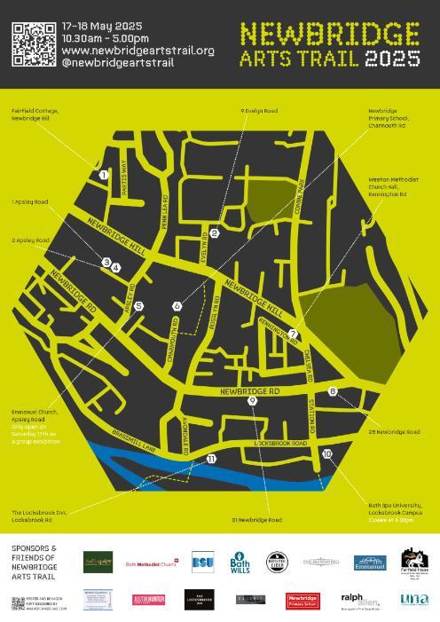 A digital arts trail map