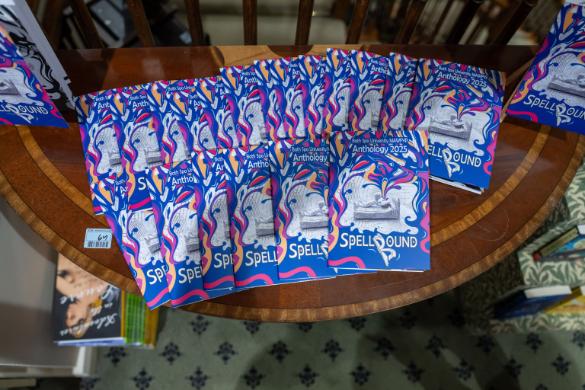 An image of a creative writing anthology