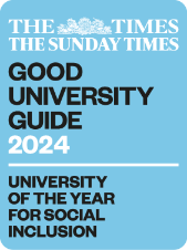 The Times Good University Guide 2024 University of the Year for Social Inclusion