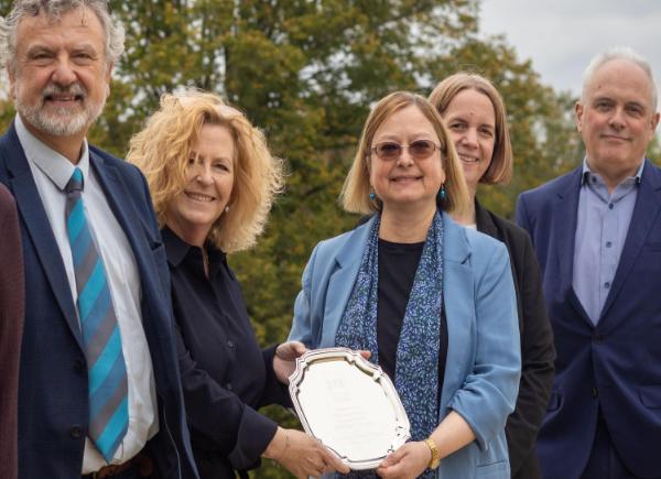 an image senior figures from BSU/UCW with the silver platter