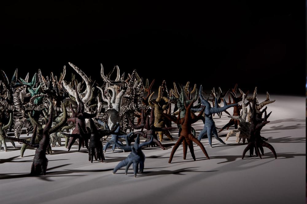 A piece of art by ceramicist Clare Day. Image by John Tayor