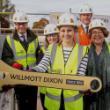 Bolt tightening ceremony at Locksbrook Road