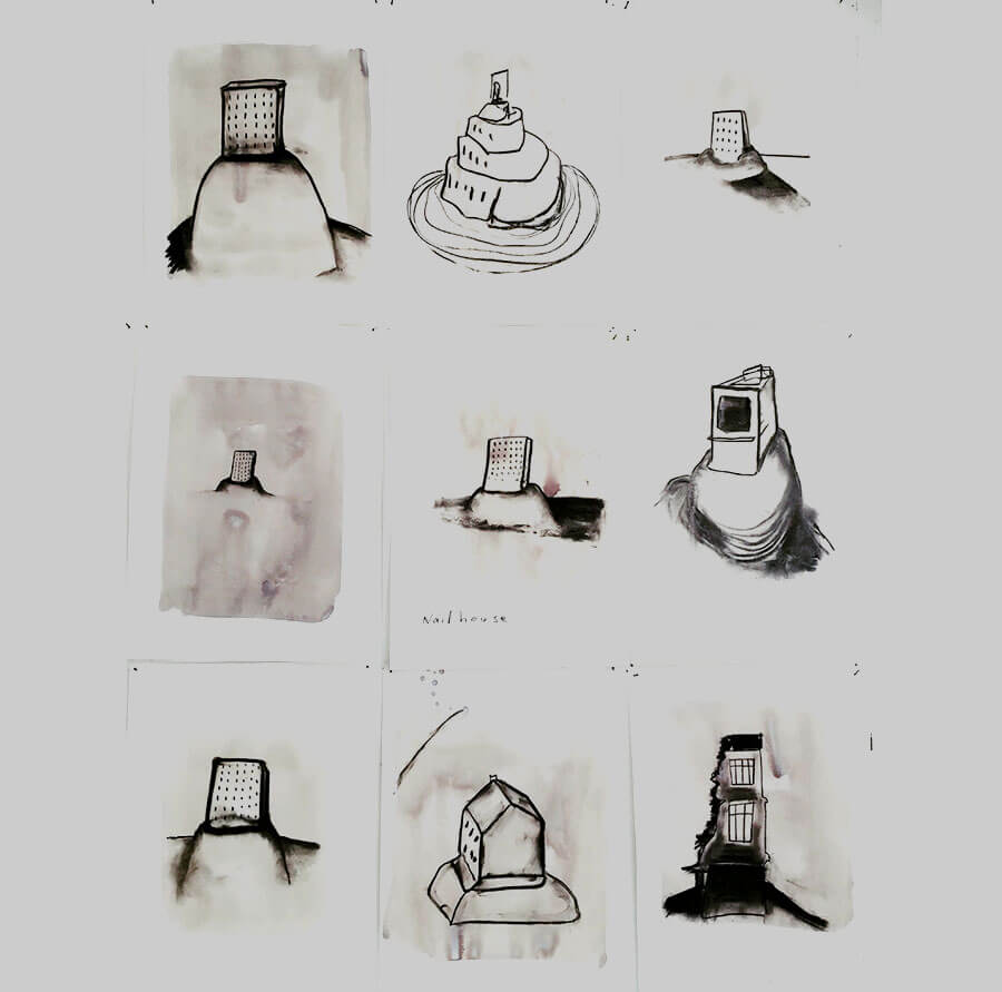A drawing by Laura Hudson