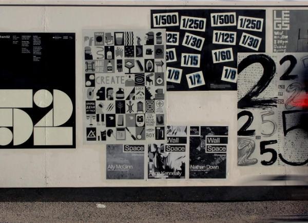 Artwork created for hoarding boards