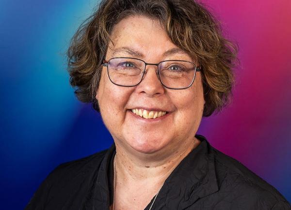 Headshot of Professor Sue Rigby, Vice Chancellor of Bath Spa University.