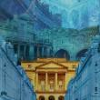 Images of various buildings around Bath