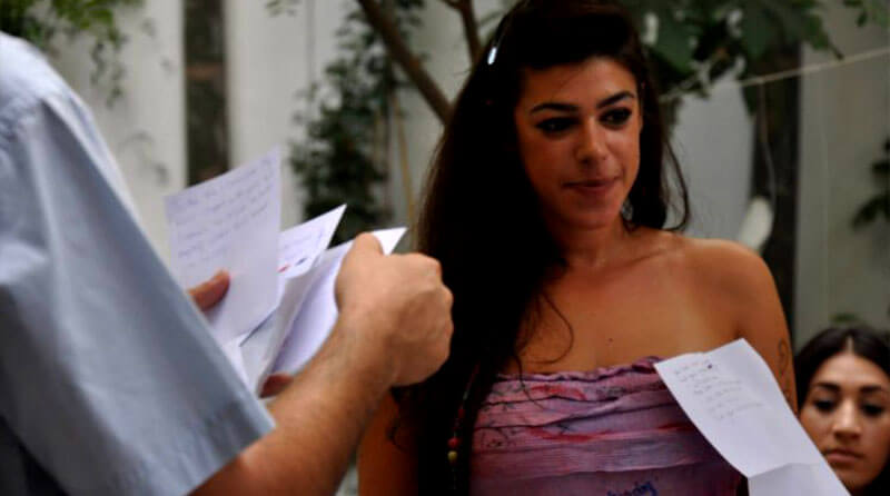 performing arts, letters, love letters, live art, performance reading love letters