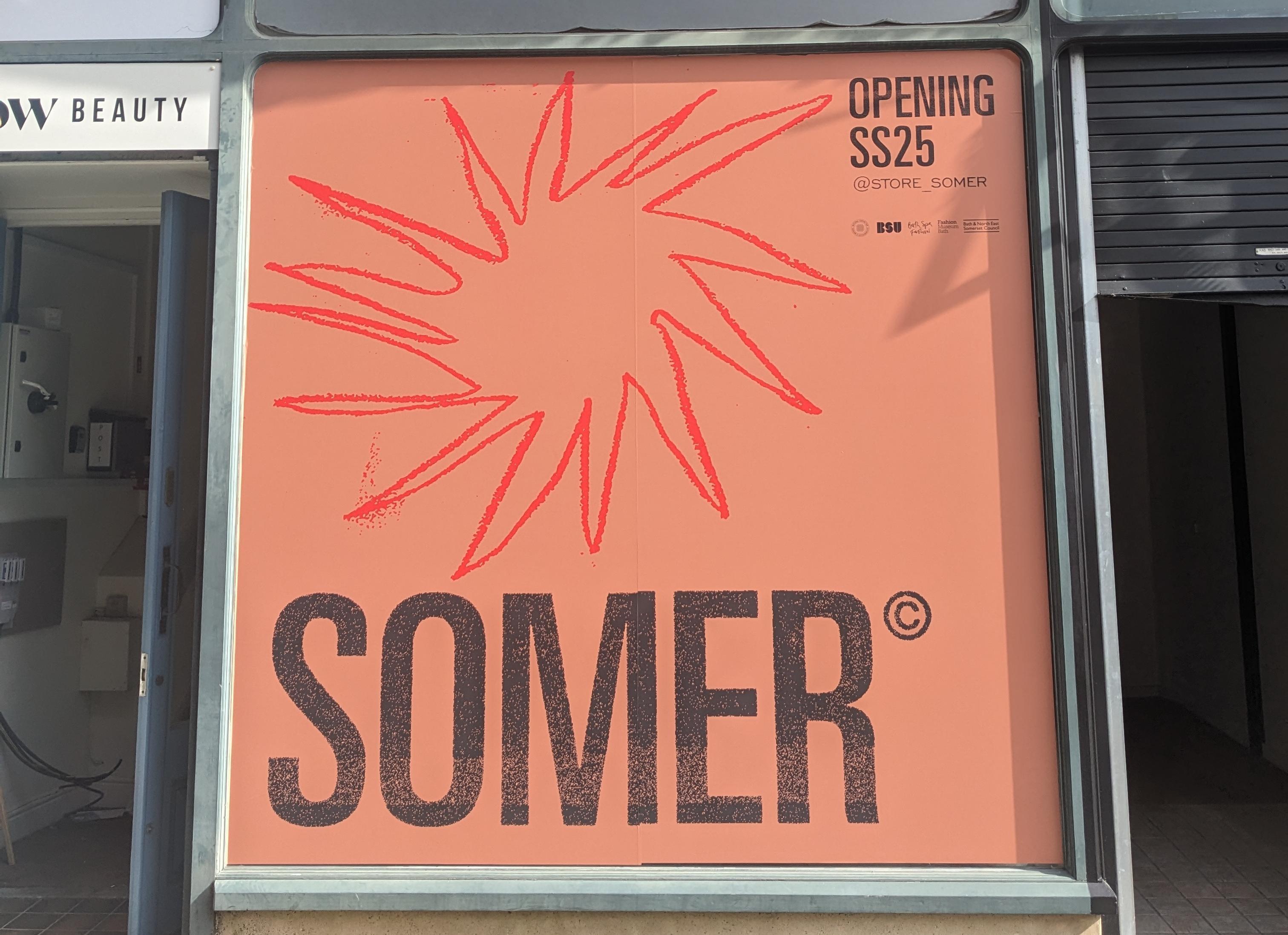 A storefront with
