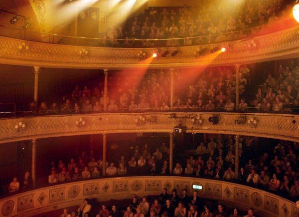 image of packed theatre royal Bath