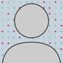 A placeholder headshot with anonymous figure