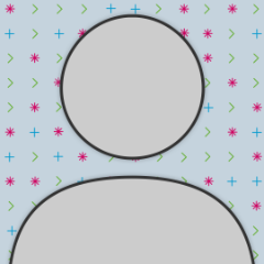A placeholder headshot with anonymous figure