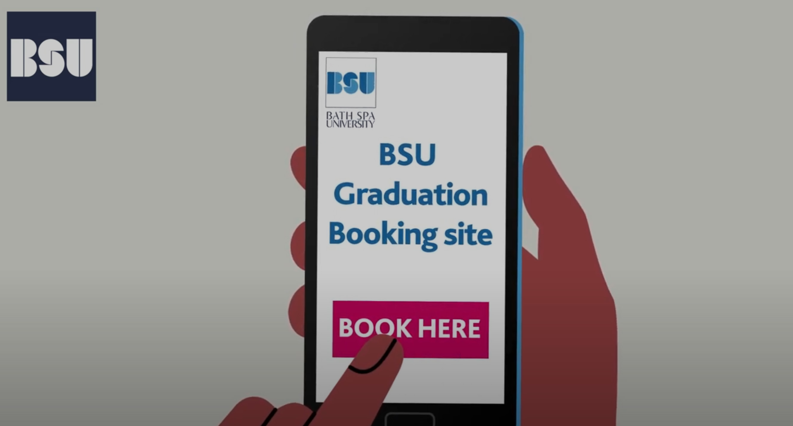 A placeholder frame from the graduation explainer video that shows what you need to do to get ready for graduation